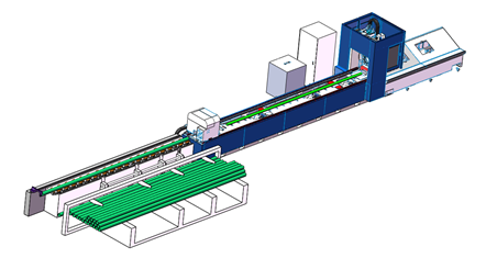 Cnc Pipe Laser Cutting Machine