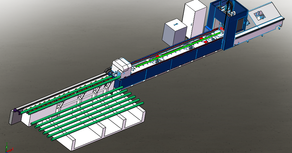 পাইপ টিউব কাটিয়া মেশিন pipe tube cutting machine