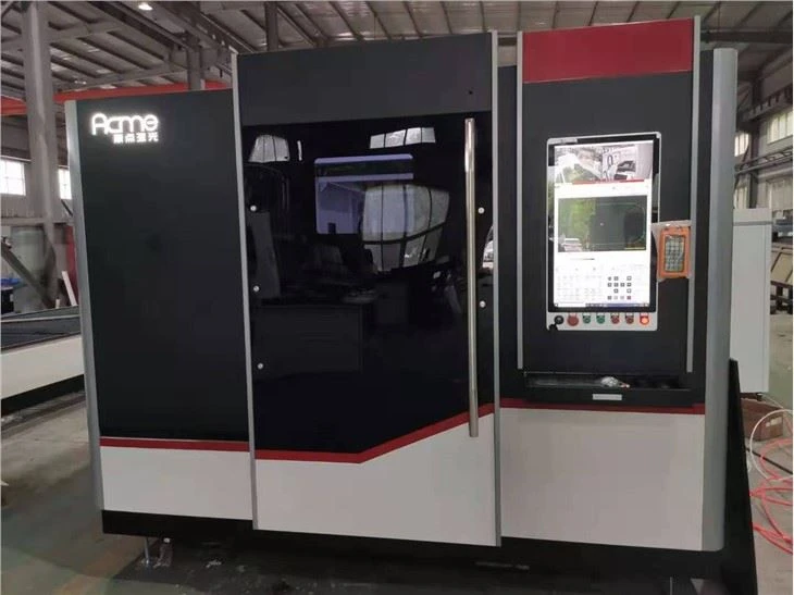 Full Protective Cover Double Exchange Work Table Metal Sheet Fiber Laser Cutting Machine Full Protective Cover Double Exchange Work Table Metal Sheet Fiber Laser Cutting Machine